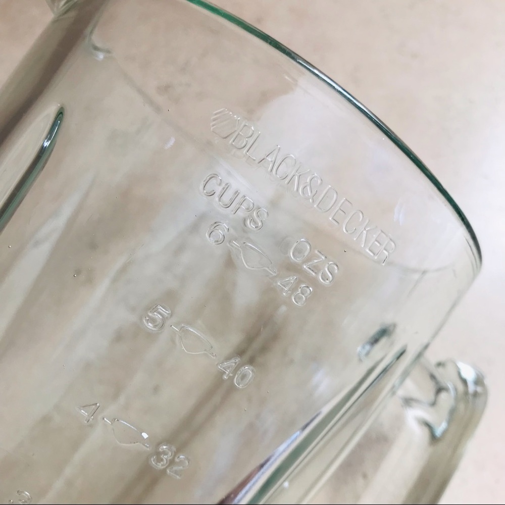 Black & Decker glass blender jar replacement.
